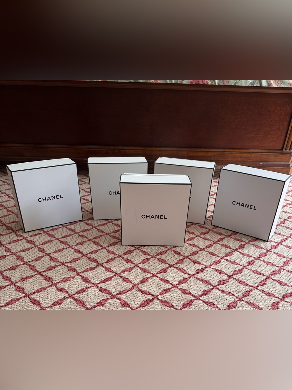 Chanel boxes!
